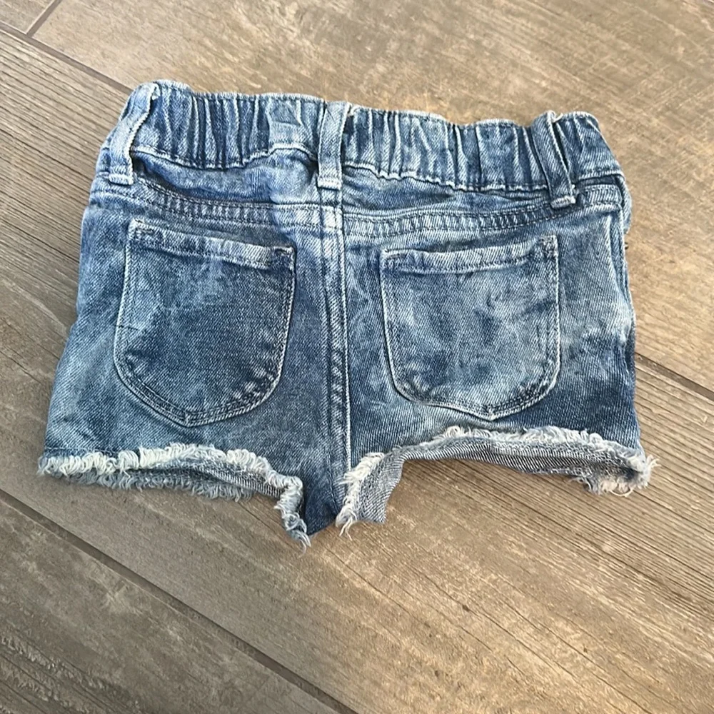 GAP Blue Tie-Dye Denim Kids Shorts